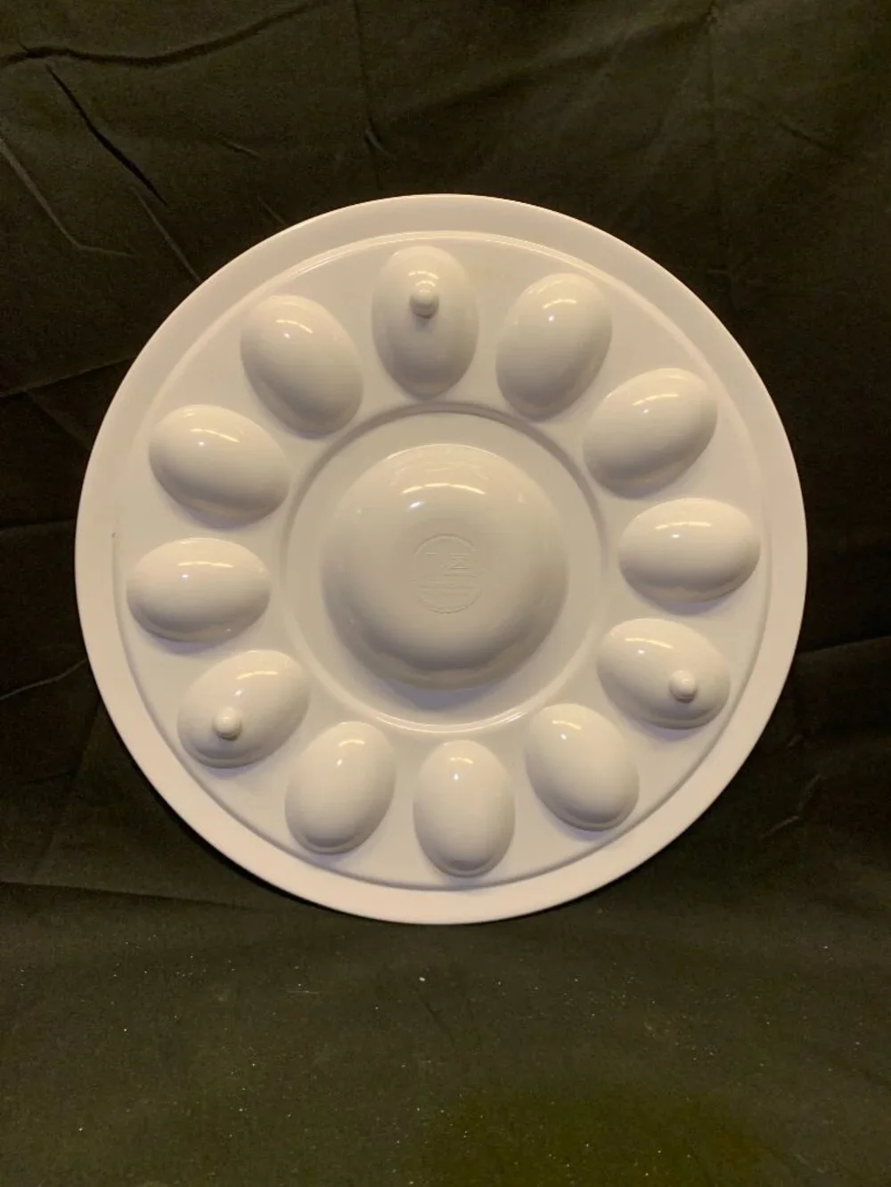 Colorful Melamine deviled egg plate/plater (NO Microwave/hand wash} MCM